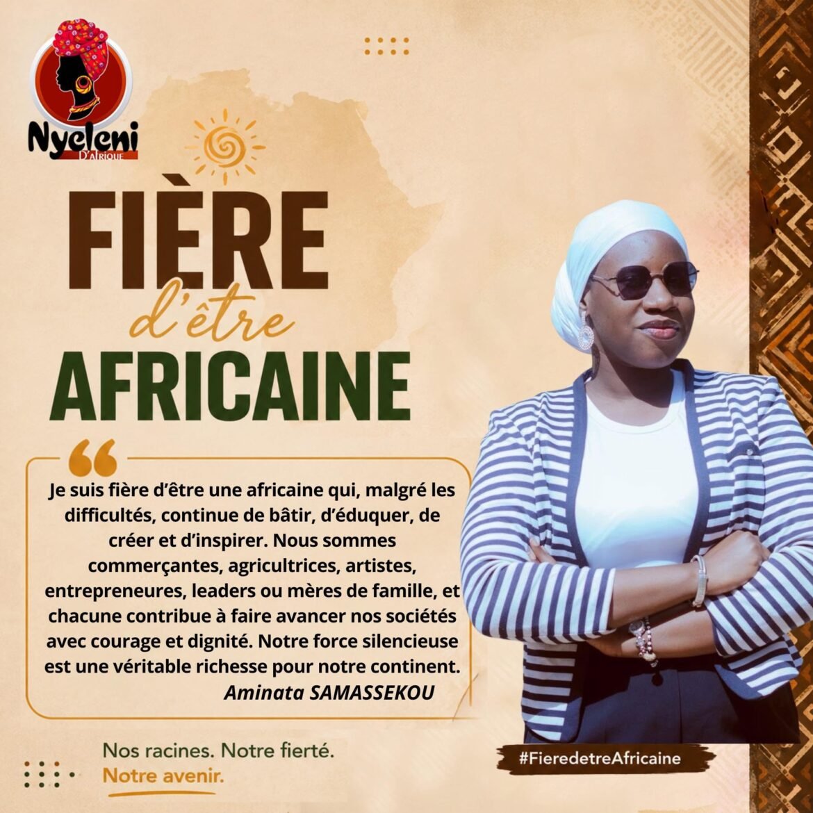 Mme Aminata Samassekou, Coordinatrice Komunitas Mali.